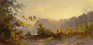 A Landscape Study by Arthur Calame