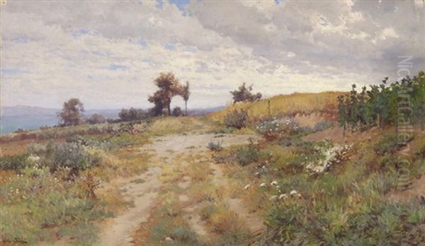 Seelandschaft Mit Kornfeld - view 1