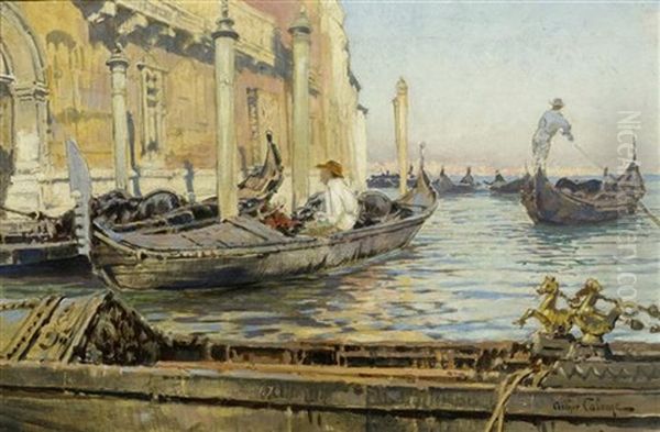 Venezianische Gondeln - view 1