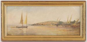 Barques Sur Le Leman