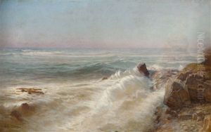 Bretonische Kustenimpression (l'ocean. Impression De Bretagne)