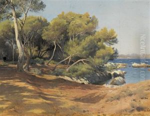 Ile Saint-honorat by Arthur Calame