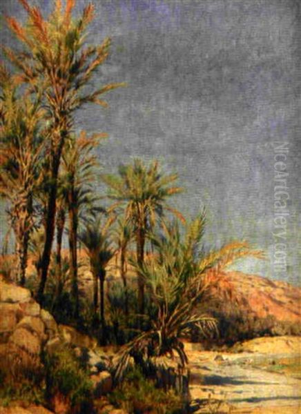 Palmen Am Wadi - view 1