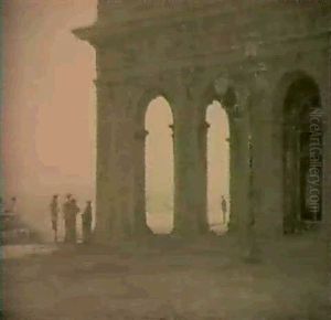 Markusplatz In Venedig by Arthur Calame