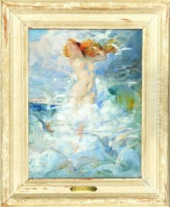 Geburt Der Venus (skizze) by Antoine Calbet