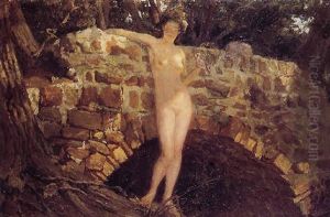 Baigneuse Au Pont Baigneuse Au Pont