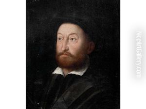 Portrait Of A Gentleman, Bust-length, In A Black Cap