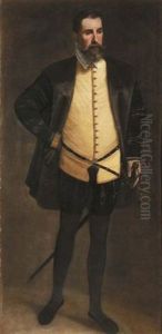 Ritratto Del Conte Pacido De Sangro by Jan Stephan von (Calcker) Calcar