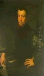 Bildnis Eines Edelmannes by Jan Stephan von (Calcker) Calcar