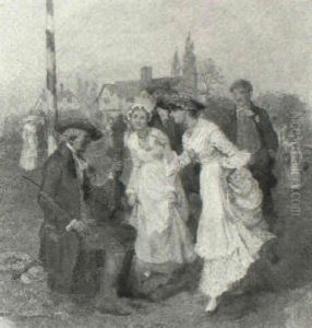 Twas The Fiddler Played It Wrong by Randolph Caldecott