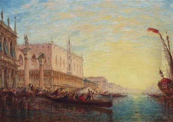 The Doge's Palace From The Grand Canal, Venice - view 1