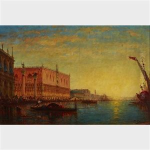 Grand Canal Venice by Charles Clement Calderon