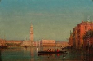 View Of Grand Canal With St. Mark's And Campanile View Of Grand Canal With St. Mark's And Campanile
