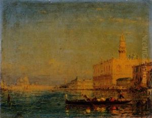 Sommerliche Ansicht Von Venedig by Charles Clement Calderon