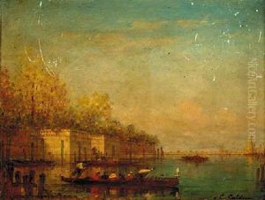 San Marco From The Lagoon Near S. Servolo