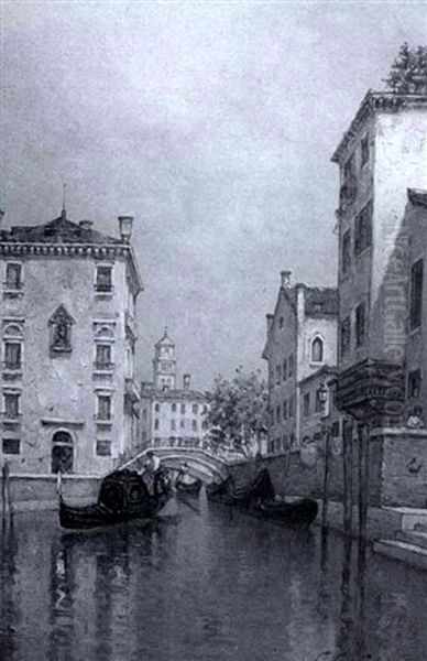 A Venetian Canal - view 1