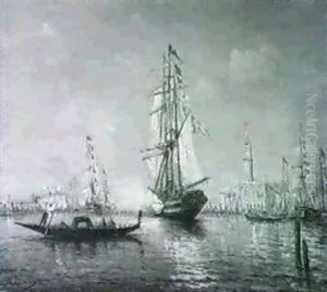 Ships In The Bacino, Venice Ships In The Bacino, Venice