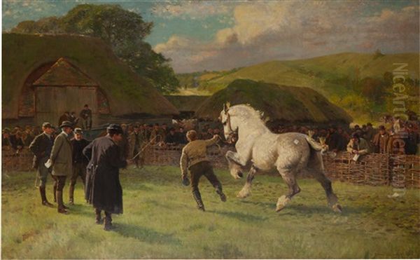 Lot 97 - A Grey Mare - view 1