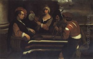 Concerto Campestre by Giuseppe (Il Cremonese) Caletti