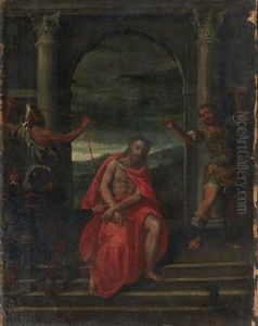 La Flagellation Du Christ by Benedetto Caliari