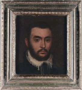 Ritratto Di Gentiluomo Con Colletto Bianco