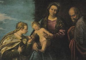 Mystische Verlobung Der Heiligen Katharina