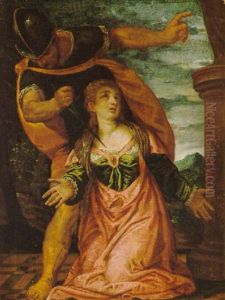 Martirio Di Santa Lucia by Carlo Caliari