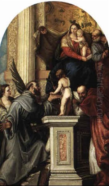 Holy Family With Saints - view 1