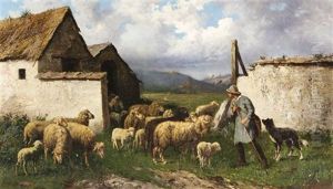 Sheep Herder by John Califano