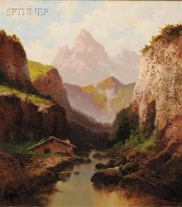 Alpine Landscape by John (Giovanni) Califano