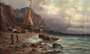 Bringing The Boats Ashore