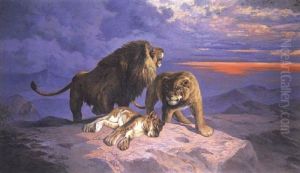 A Pride Of Lions by John (Giovanni) Califano