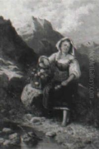 The Flower Seller by John (Giovanni) Califano