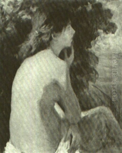 Seated Nude - view 1
