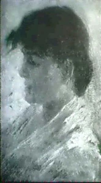 Profile Of Young Woman - view 1