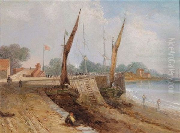 Sailing Vessels Moored At A Jetty - view 1