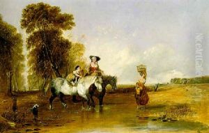 Return From Market by Augustus Wall (Sir.) Callcott