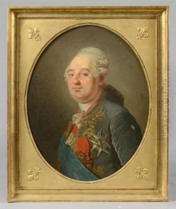 Portrait De Louis Xvi by Alphonse-Apollodore Callet
