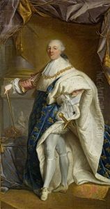 Portrat Konig Ludwig Xvi. Im Kronungsornat by Alphonse-Apollodore Callet