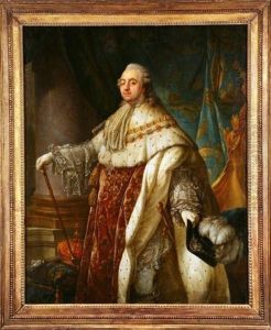 Portrait De Louis Xvi En Costume De Sacre by Alphonse-Apollodore Callet