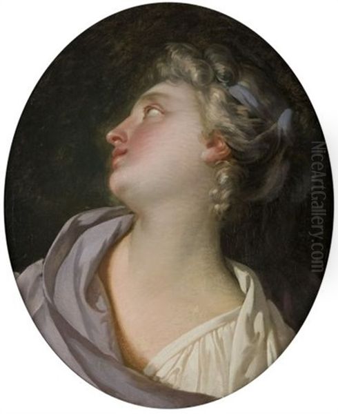 Tete De Femme De Profil (study) - view 1