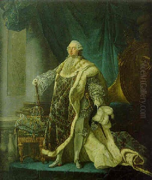 Portrait De Louis Xvi En Costume De Sacre - view 1