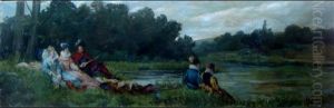 Scene Champetre by Horace de Callias