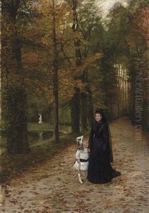 La Promenade Dans Le Parc by Horace de Callias
