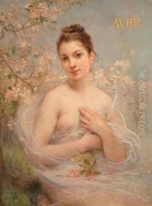 Allegorie Du Mois D'avril by Georges Callot