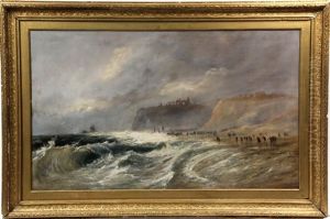 Shipwreck Below Castle Ruins