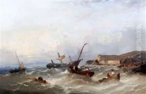 Wind Off Shore, Fishing Boats Beaching