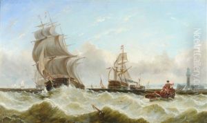 Shipping Off Liverpool by John Callow
