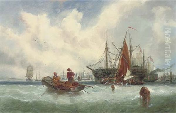 A Breezy Morning Off Sheerness - view 1