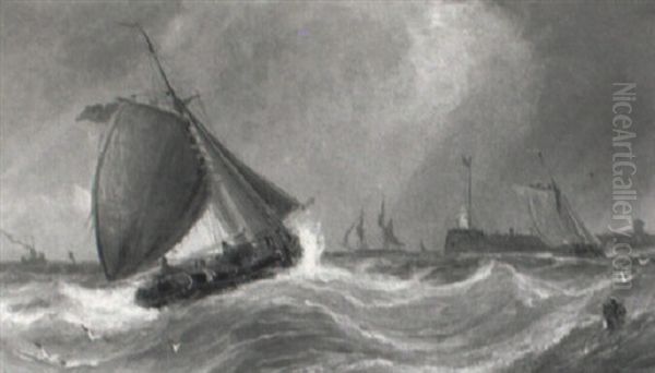 Nearing The French Coast - view 1